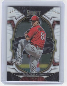 2023 Panini Select #51 Gordon Graceffo White Prizm #'d /149