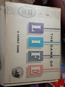 Vintage Il Gioco della Vita Originale 1960 Art Linkletter Versione Milton Bradley - Foto 1 di 8