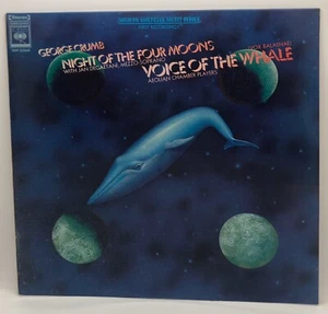 George Crumb Voice Of The Whale / Night Of The Four Moons Vinyl Record LP - Picture 1 of 3