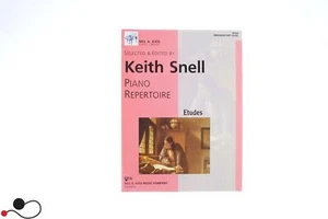 KJOS PIANOFORTE KEITH SNELL PIANO REPERTOIRE ETUDES PREPARATORY LEVEL - Imagen 1 de 2