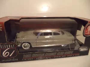 HIGHWAY 61 Die Cast 1952 HUDSON HORNET CLUB COUPE Green with Red Top 1:18 Car - Picture 1 of 6