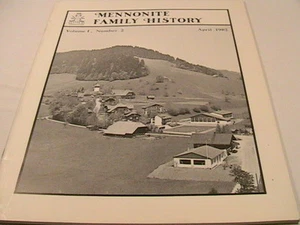 [P8]  MENNONITE FAMILY HISTORY Magazine 1982 - Picture 1 of 3