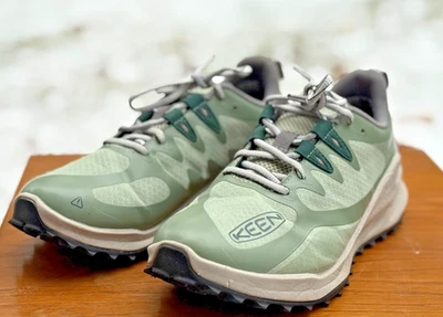 NUEVO KEEN Zionic Dry Impermeable Mujeres 9 Verde Trail Running Tenis Senderismo Zapatos Foto 1 de 4