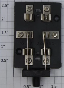 Radio Shack 275-1537X DPDT Knife Switch .5A @ 200VDC - Picture 1 of 2