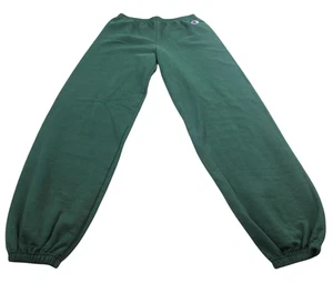 Champion Eco Authentic Jogger Pants Youth Large Green Tapered Leg Elastic Waist - Picture 1 of 8