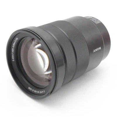Sony E PZ 18-105 мм F4 G OSS SELP18105G питания Zoom объектива E-Mount Японии б/у - Изображение 1 из 4