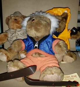 Teddy Bear Collection Soft Plush Toy Bundle With Tags - 3 Collectable Bears - Picture 1 of 3