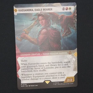 Kassandra, Eagle Bearer (Showcase) MTG Assassin's Creed Mythic 148 NM - Picture 1 of 6