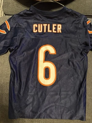 Camiseta para mujer Chicago Bears mediana Jay Cutler azul Nike  Foto 1 de 2