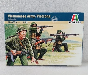 Italery Kit #6079 Soldiers Vietnam Vietnamese Army Vietcong Scale 1/72 New - Picture 1 of 7