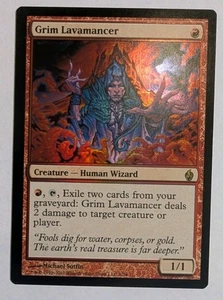 Grim Lavamancer Premium Deck Series: Fire and Lightning Foil - MTG VINTAGE RARE - Picture 1 of 1