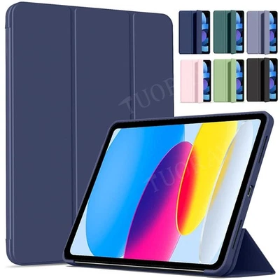 Smart Tablet Case For iPad Pro 11" 5th Gen Air 13 11/10/9/8/7th Gen Stand Cover - Image 1 of 4