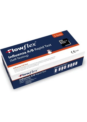 FLOWFLEX INFLUENZA 5PK TESTKIT -Self Testing