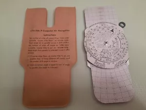 Herramienta piloto de navegación aérea vintage Felsenthal CPU 26A/P con estuche - Imagen 1 de 4
