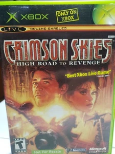 Crimson Skies: High Road to Revenge (Microsoft Xbox,2003) Complete Tested - Picture 1 of 3