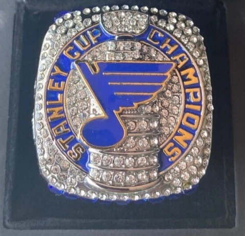 Official St. Louis Blues STH Season Ticket Holder Stanley Cup Championship Ring Cover