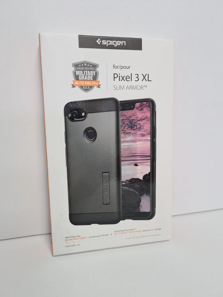 Spigen Google Pixel 3 XL Slim Armor Back Case - Gunmetal - Image 1 of 2