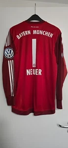 FC Bayern München Spielertrikot NO Matchworn DFB Pokal Manuel Neuer - Bild 1 von 2
