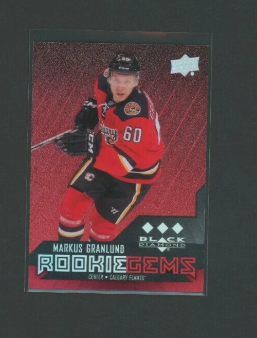 2014-15 Black Diamond Ruby (Flames) Hockey Card #182 Markus Granlund Rookie /150 - Image 1 of 1
