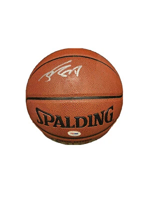 Yao Ming Signed Spalding Indoor/Outdoor Basketball PSA/DNA - Image 1 of 2