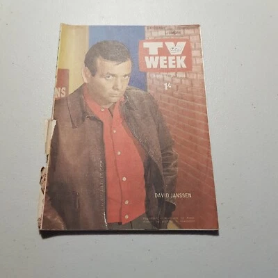 TV Week Brisbane August 8 1964 David Janssen Billy Thorpe & The Aztecs article - Image 1 of 2