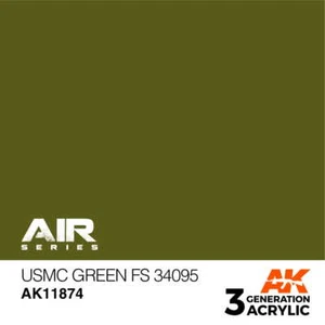 AK INTERACTIVE 11874 - Pintura acrílica USMC verde FS 34095 17 ml - Imagen 1 de 3