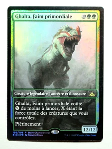 Ghalta, Primal Hunger / Ghalta, Faim primordiale PROMO FOIL Mtg Magic FR NM - Imagen 1 de 1