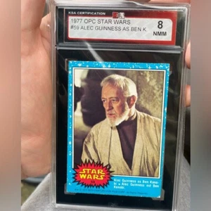 1977 Star Wars OPC #59 Alec Guiness as Ben Kenobi KSA 8 FRESHLY GRADED NOT PSA - Bild 1 von 3
