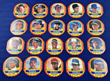 RARE 1990 Tetley Tea Baseball Discs - 1-20 Complete set Griffey Bo Jackson
