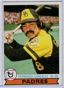 1979 TOPPS #531 FERNANDO GONZALEZ IN EX CONDITION PADRES