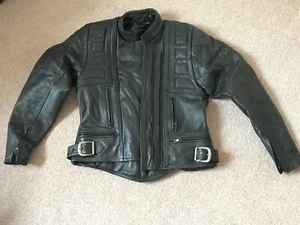 Belstaff Ladies "Outlaw" Leather Biker Jacket - Size 12 - Picture 1 of 2