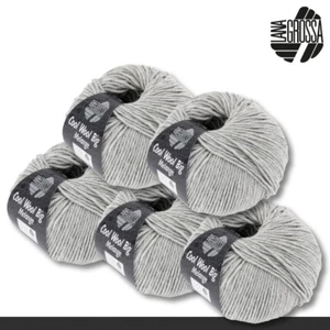 Lana Grossa 5x50g Cool Wool Big Lana De Merino Hilo Ganchillo Tejer 76 Colores - Imagen 1 de 153