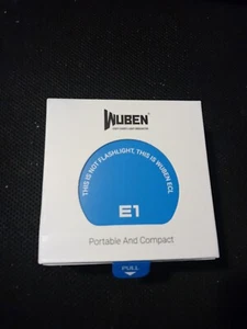 Linterna de teléfono WUBEN E1 The Ultimate EDC magnesio blanca nueva sellada en caja - Imagen 1 de 2