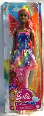 Barbie Dreamtopia Hadas Cuento de Hadas Hermosa Muñeca Pelo Rosa Nueva GJJ98 GJK01 Foto 1 de 4