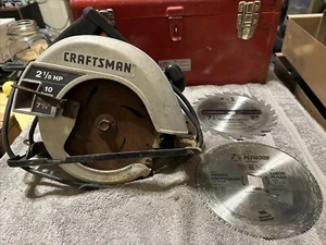 Craftsman Circular Saw 7 1/4" 5000RPM Double Insulated Model 315.108320 USA - Picture 1 of 9