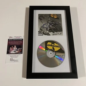 WU-TANG CLAN SIGNIERT GERAHMT ""EISERNE FLAGGE"" CD RZA GZA RAEKWON JSA COA - Bild 1 von 3