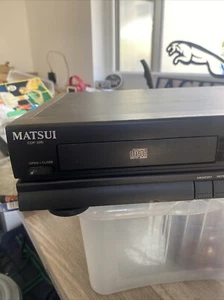 Matsui CDP200 HiFi Separates Stereo CD Player Deck - Black - Working - Picture 1 of 6