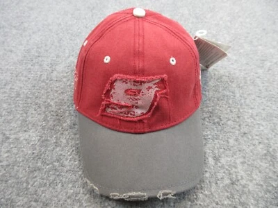 Gorra Bill Elliot ajustada mediana roja gris envejecida informal para hombre Foto 1 de 4