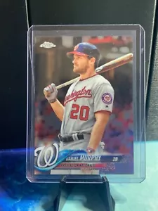 Topps Chrome Baseball 2018 - #196 Daniel Murphy - Foto 1 di 4