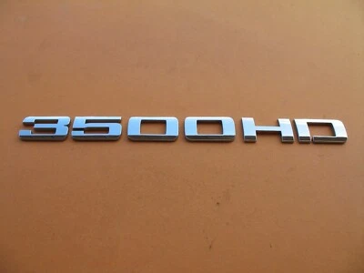 2007-2018 CHEVROLET SILVERADO 3500 HD SIDE DOOR EMBLEM LOGO BADGE SYMBOL A25455 - Image 1 of 4