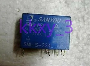 2 PCS NEW Sanyou Relay SMI-S-224L #F19 - Picture 1 of 4