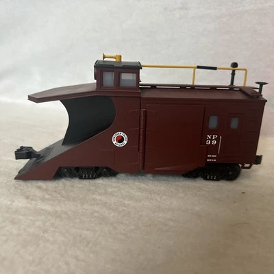 Mth O Gauge O-27 #NP39 Northern Pacific Snow Plow For Train Set Layout - Image 1 of 4