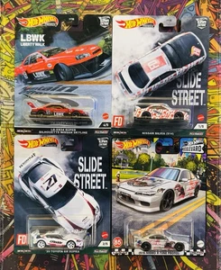 Hot Wheels Premium Set/Lot Nissan Skyline Silhouette Silvia Nismo Toyota Supra - Picture 1 of 5