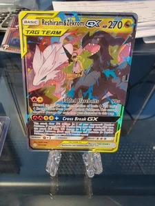 Reshiram & Zekrom GX 157/236 Cosmic Eclipse Holo - Picture 1 of 3