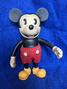 WALT DISNEY SCHYLLING RETRO POSABLE MICKEY MOUSE DOLL - Picture 1 of 11