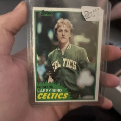 1981-82 Topps - Larry Bird #4 Foto 1 de 2