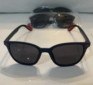 ✅ JUEGO DE 3 piezas gafas de sol para exteriores lentes negras/marco negro y rojo. - Imagen 1 de 6