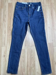 Seven7 Jeans Womens Sz 6 Blue Birch Tummyless Skinny Jean Stretch Denim Seven 7 - Picture 1 of 13