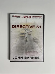 Directive 51 by John Barnes Unabridged Audiobook MP3 - Picture 1 of 2