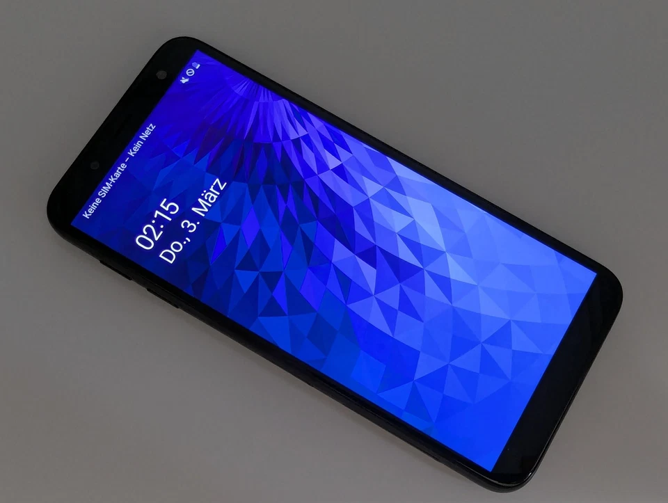 Samsung J6 32GB Black Schwarz DualSim Android Smartphone LTE 4G J600FN 💥 - Bild 1 von 4